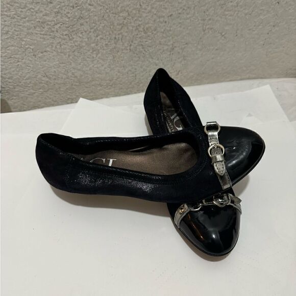 AGL Flats glitter black metallic 38 - Picture 7 of 8